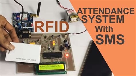 rfid attendance system with sms notification source code|RFID.